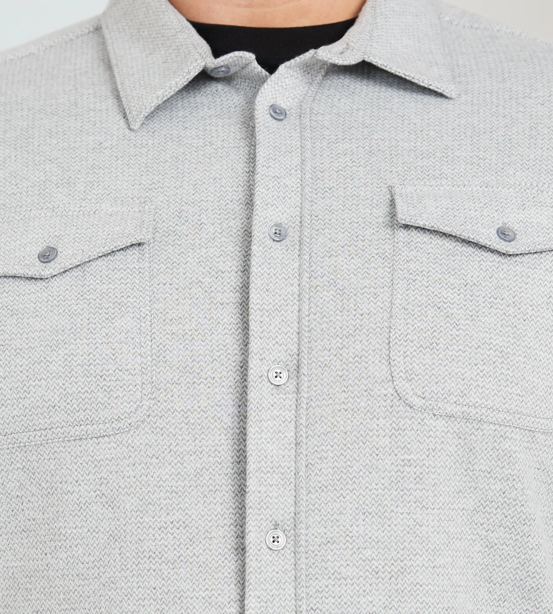 Knit Flannel Shirt sold by Mr. Big and Tall product image thumbnail 2