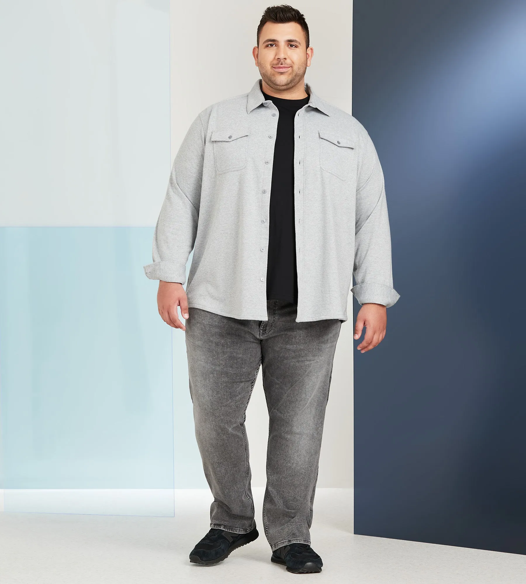 Knit Flannel Shirt sold by Mr. Big and Tall product image thumbnail 3