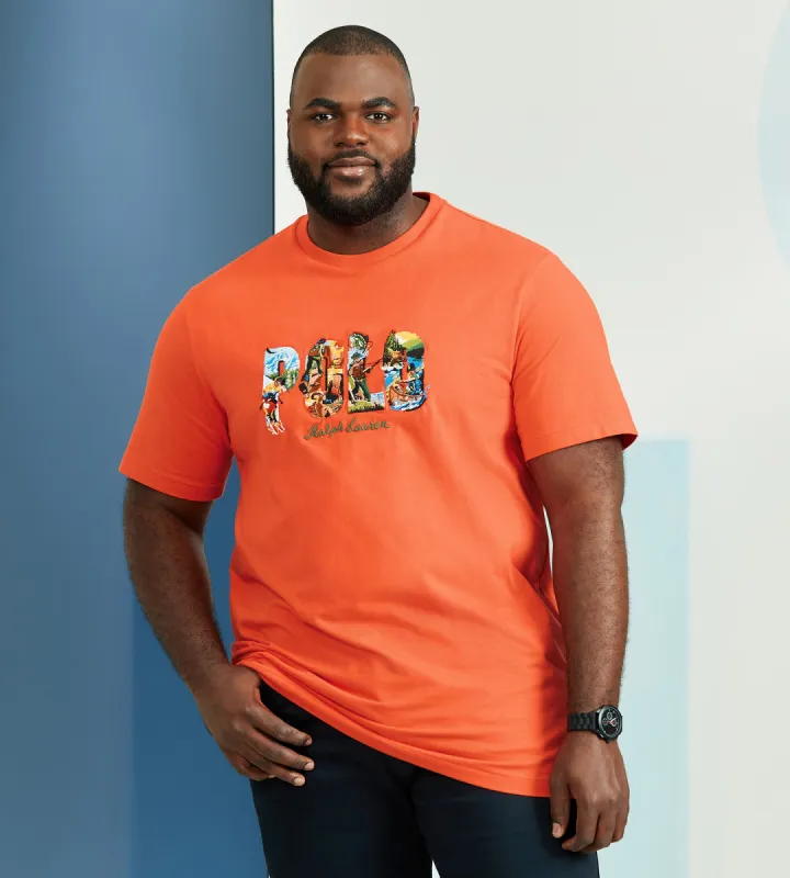 Script Logo Graphic Tee sold by Mr. Big and Tall