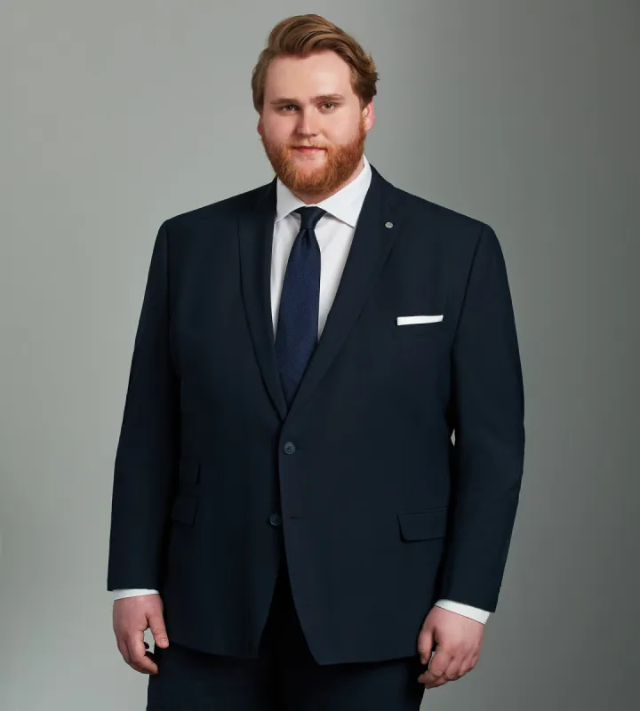 Modern Fit DH-XTECH Ultimate Performance Suit Separate Jacket sold by Mr. Big and Tall