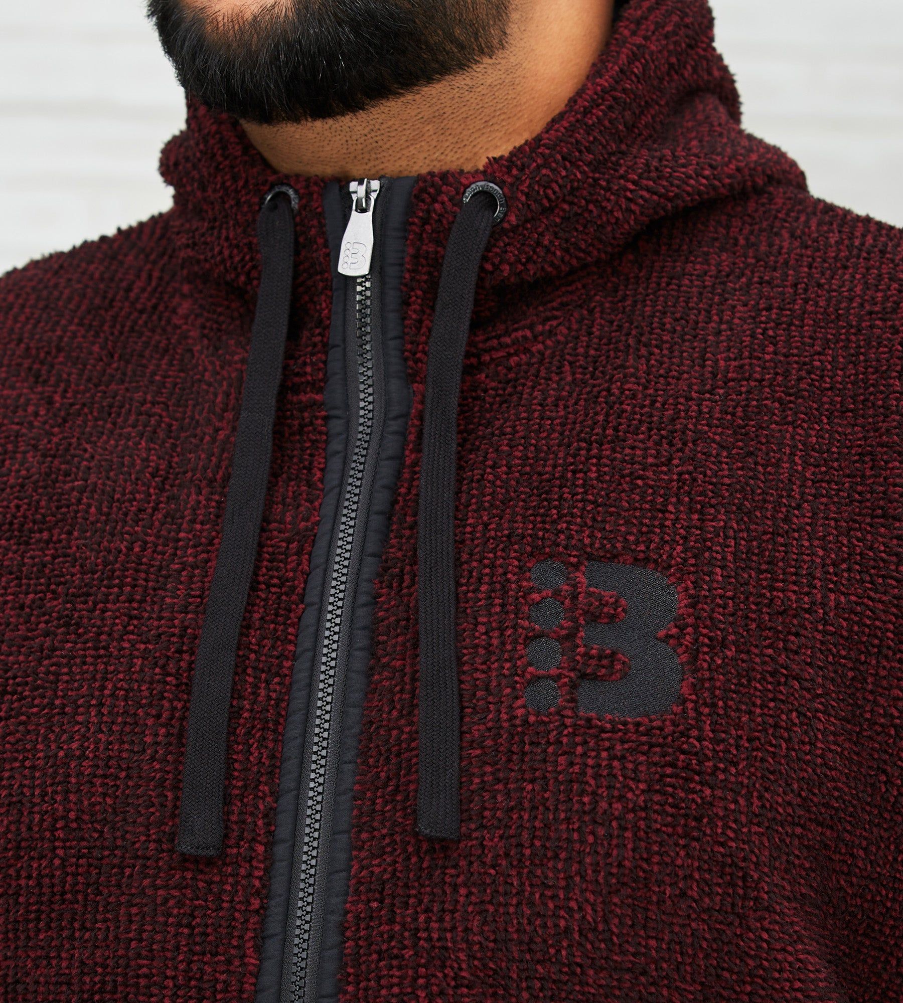Full-Zip Sherpa Hoodie sold by Mr. Big and Tall product image thumbnail 3