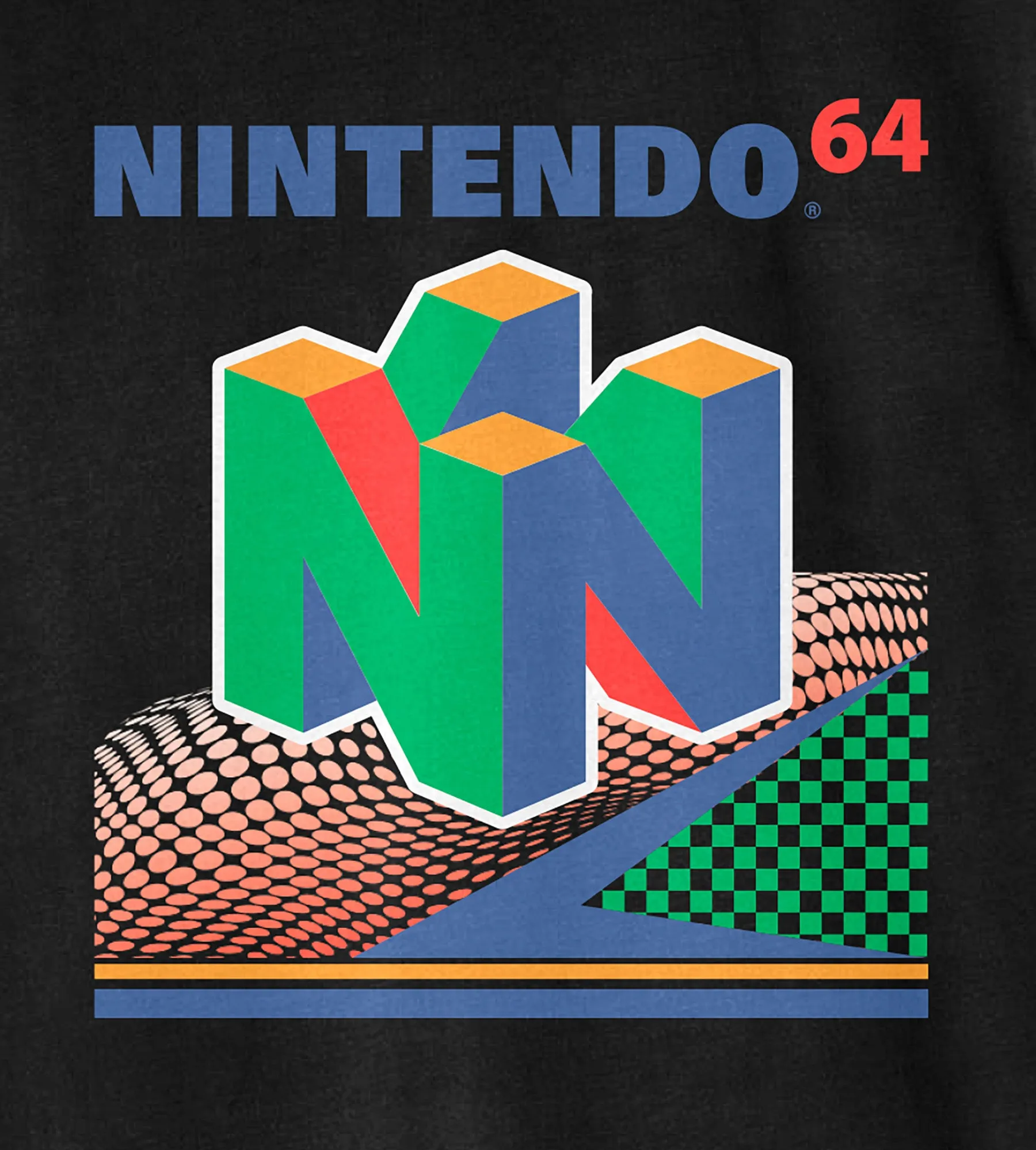 Nintendo '64 Graphic Tee sold by Mr. Big and Tall product image thumbnail 2