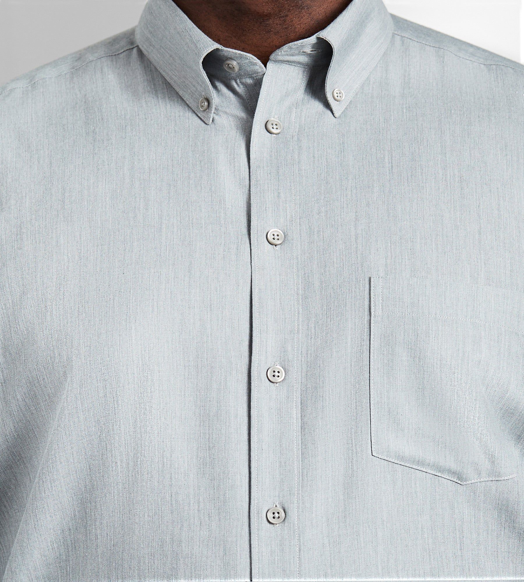 Easy Care Tonal Long Sleeve Sport Shirt sold by Mr. Big and Tall product image thumbnail 2