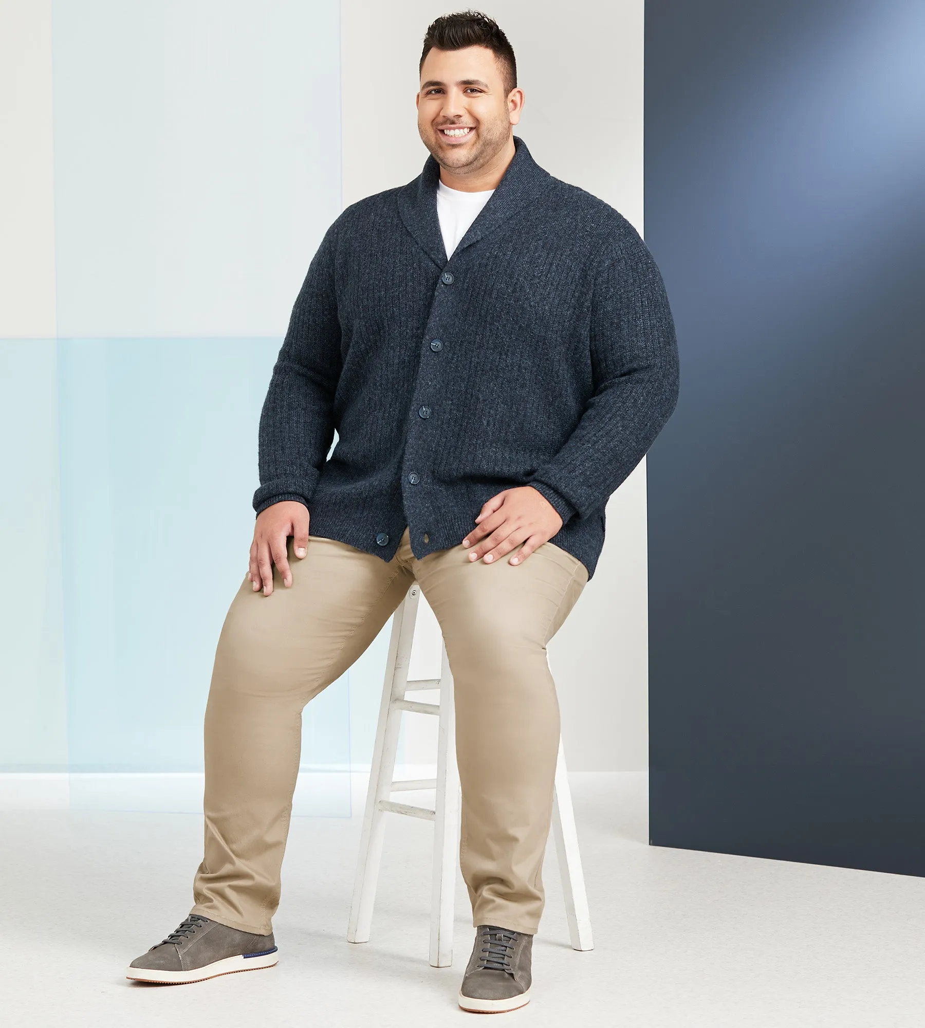 Shawl Collar Cardigan sold by Mr. Big and Tall product image thumbnail 3