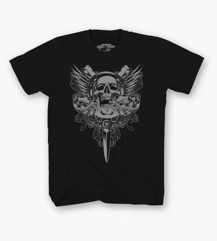 Skull Graphic Tee sold by Mr. Big and Tall