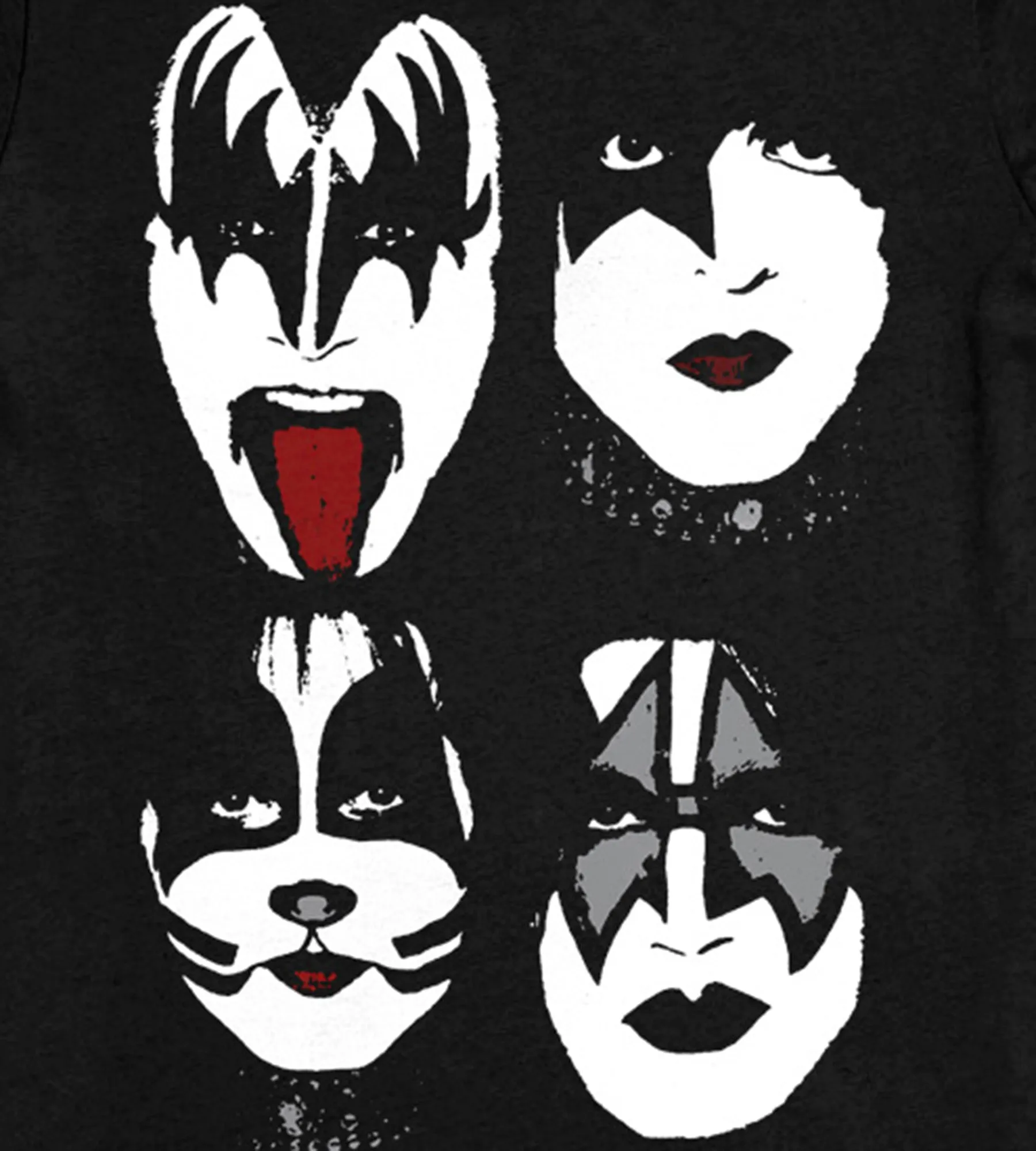 Kiss Graphic Tee sold by Mr. Big and Tall product image thumbnail 2
