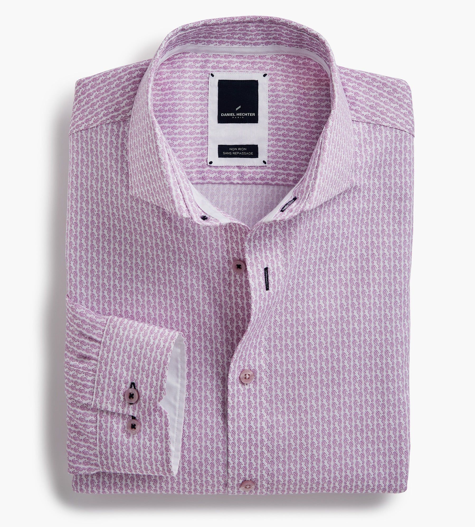 Modern Fit Non-Iron Printed Dress Shirt sold by Mr. Big and Tall