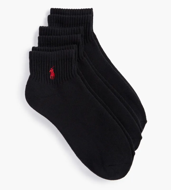 3-Pack Athletic Quarter Socks sold by Mr. Big and Tall