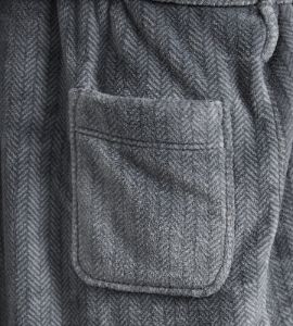 Herringbone Plush Robe sold by Mr. Big and Tall