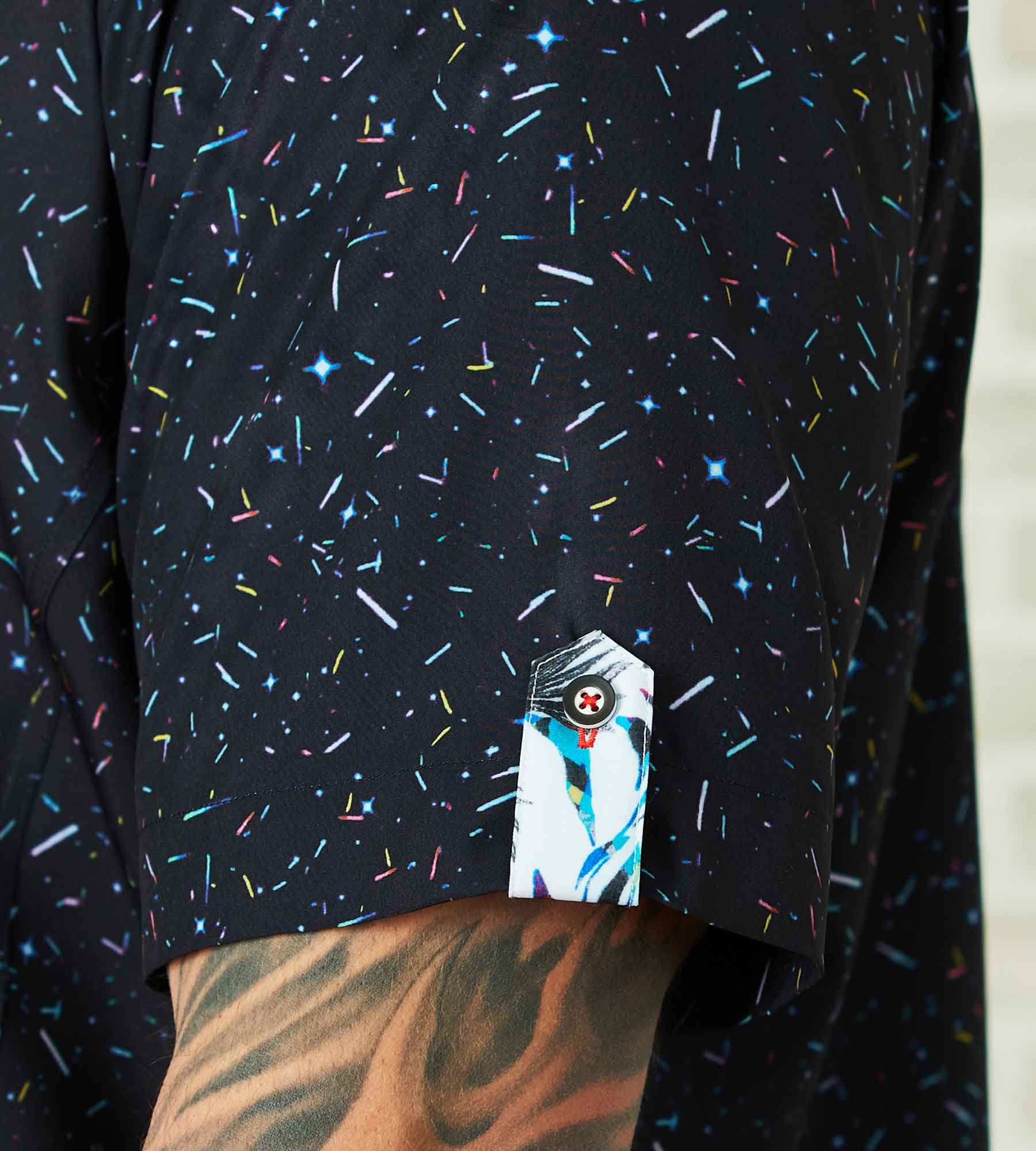 Geo Print Short Sleeve Sport Shirt sold by Mr. Big and Tall product image thumbnail 3