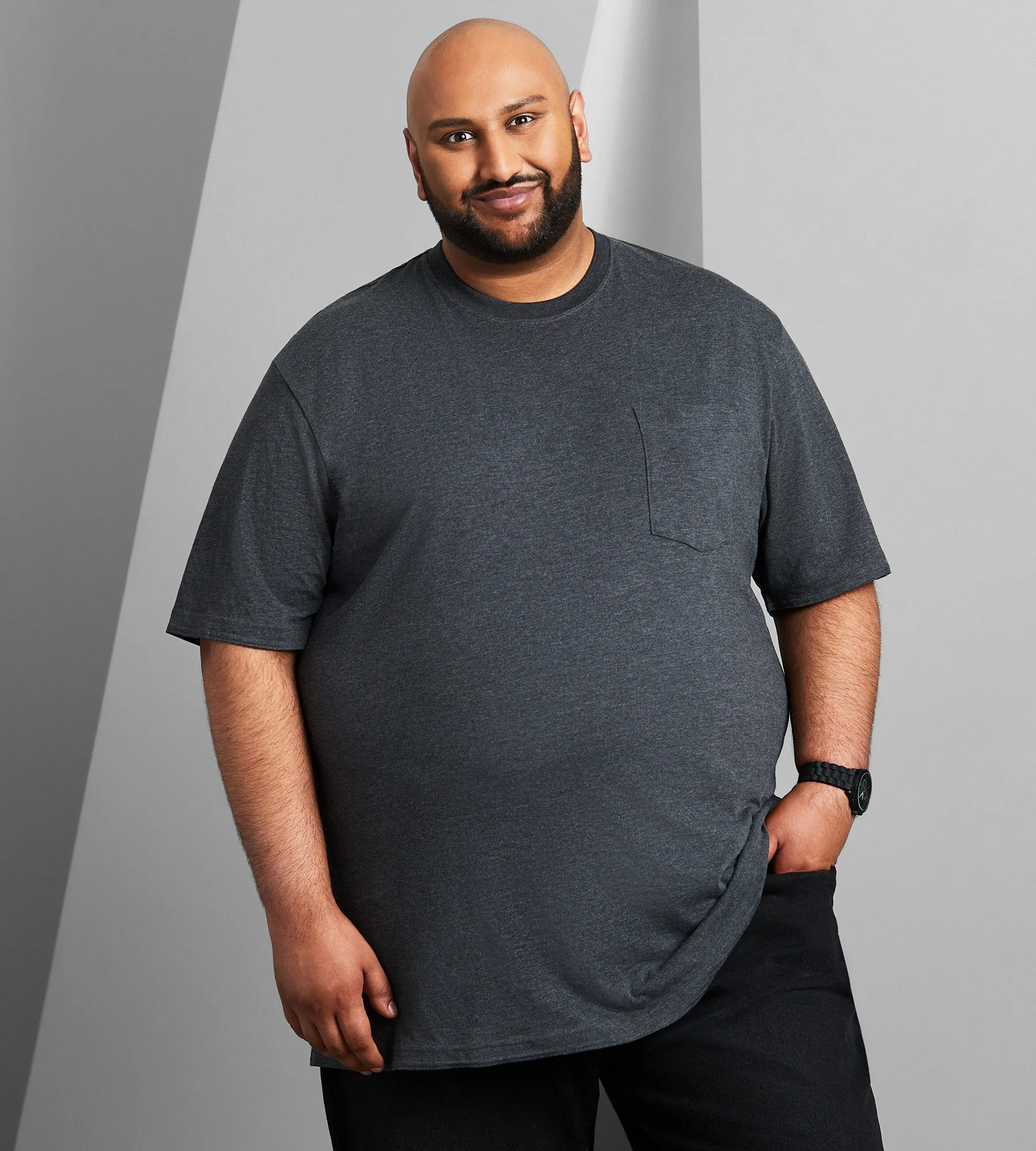 Ultimate Crew Neck Tee sold by Mr. Big and Tall product image thumbnail 3