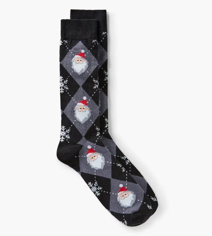 Santa Christmas Socks sold by Mr. Big and Tall