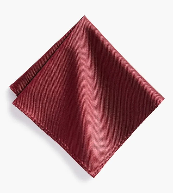 Solid Pocket Square sold by Mr. Big and Tall