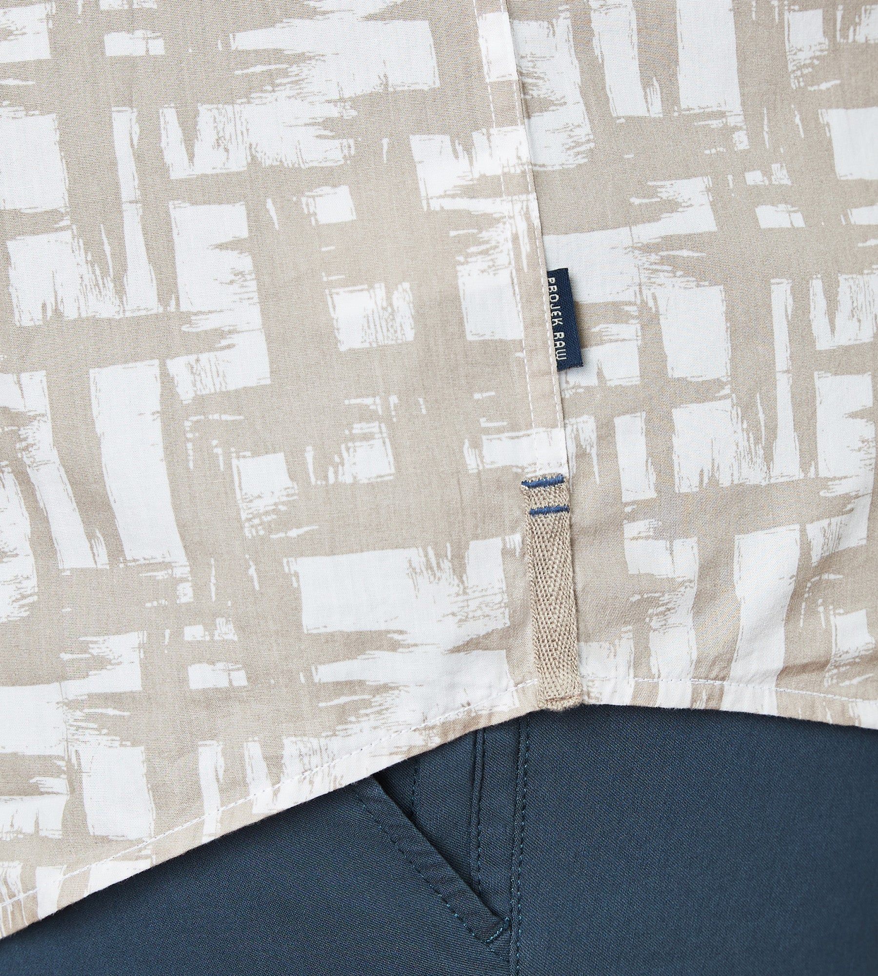 Cotton Geo Print Sport Shirt sold by Mr. Big and Tall product image thumbnail 3