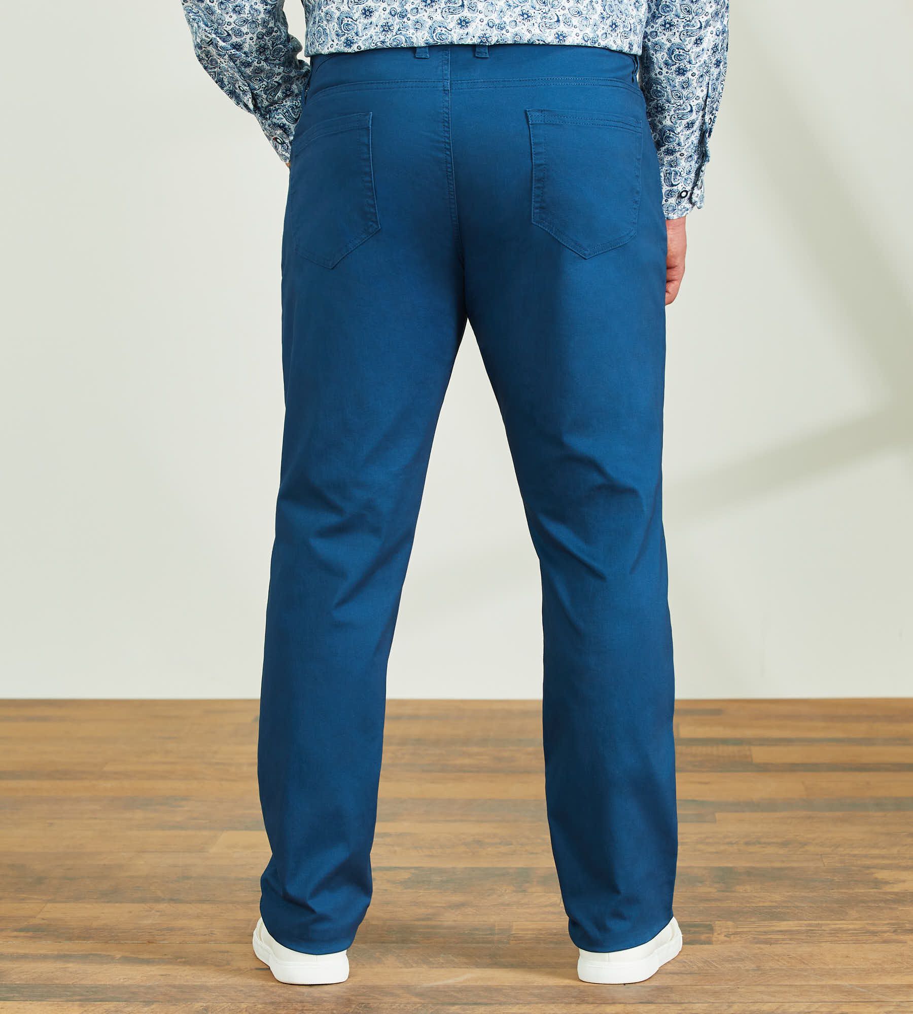 Five-Pocket Twill Pants sold by Mr. Big and Tall product image thumbnail 5