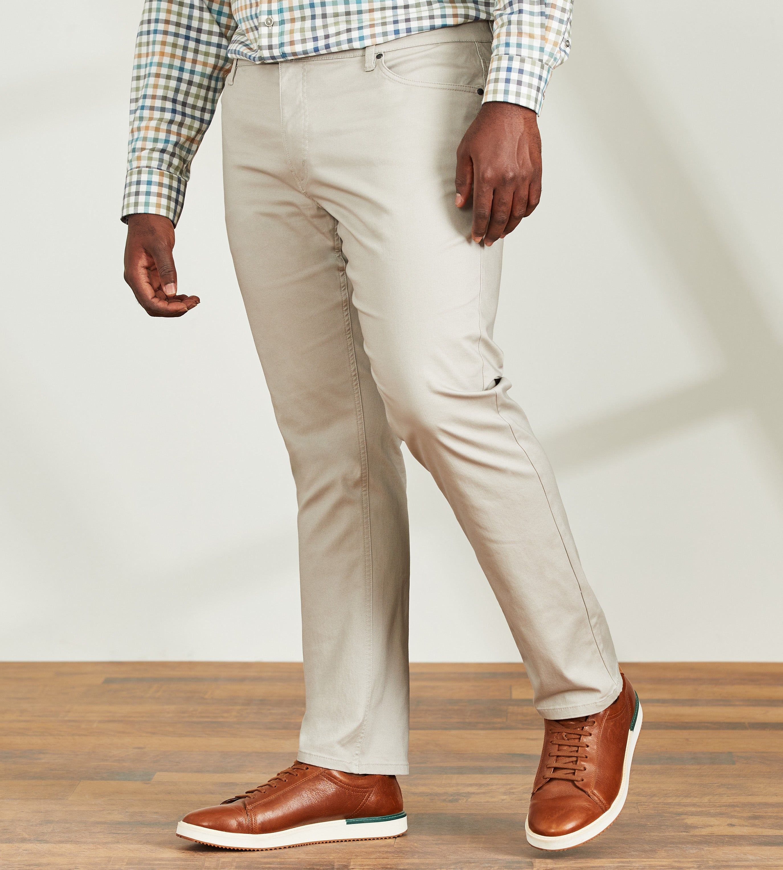 Five-Pocket Twill Pants sold by Mr. Big and Tall