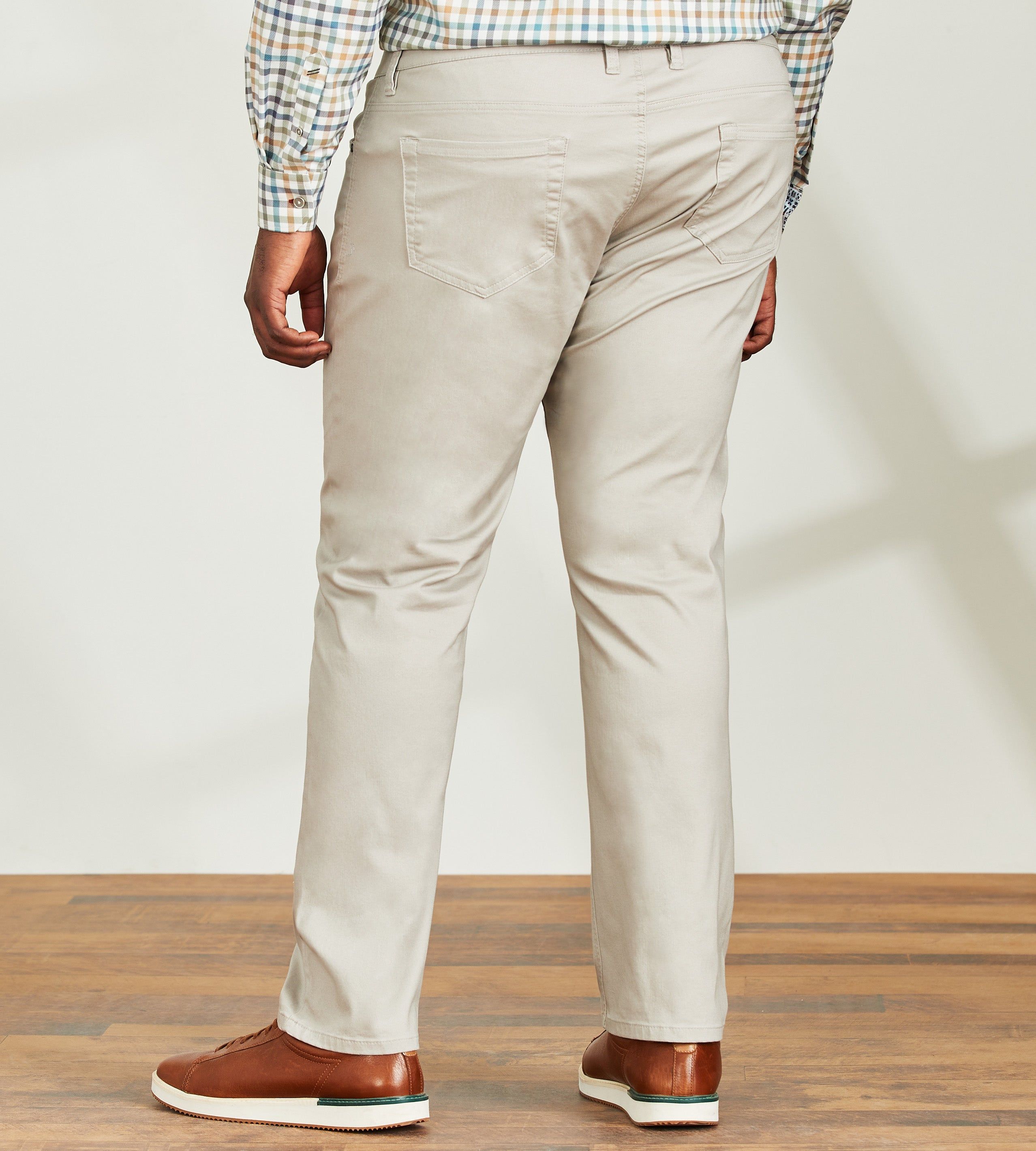 Five-Pocket Twill Pants sold by Mr. Big and Tall product image thumbnail 2