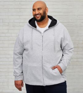 Powerblend Full-Zip Hoodie sold by Mr. Big and Tall