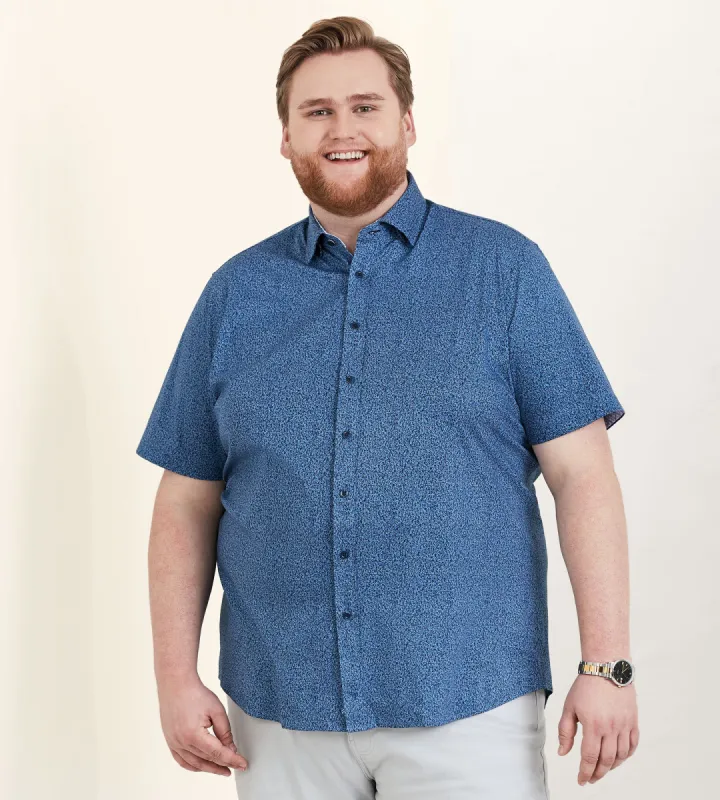 360° Stretch Textured Short Sleeve Sport Shirt sold by Mr. Big and Tall