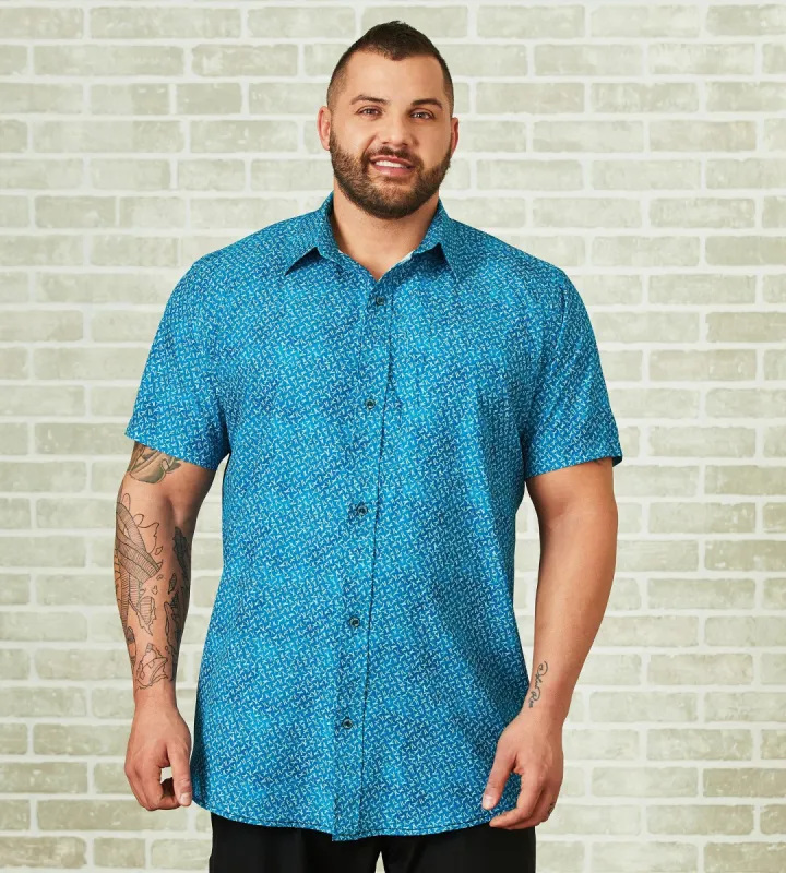 4-Way Stretch Short Sleeve Sport Shirt sold by Mr. Big and Tall