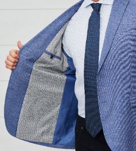 Modern Fit Tonal Woven Sport Jacket sold by Mr. Big and Tall