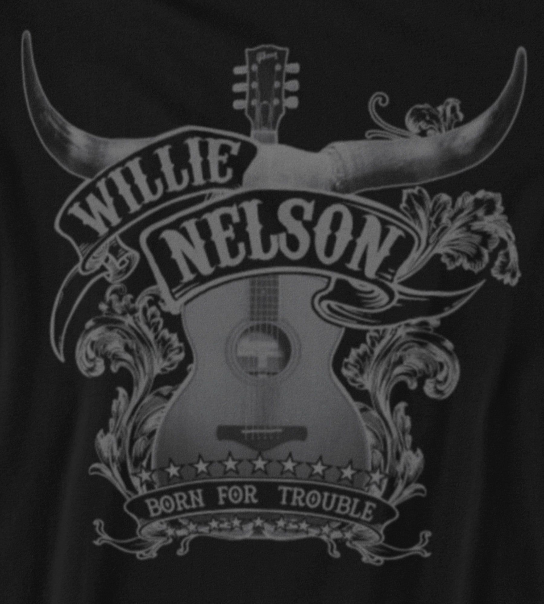 Willie Nelson Graphic Tee sold by Mr. Big and Tall product image thumbnail 2