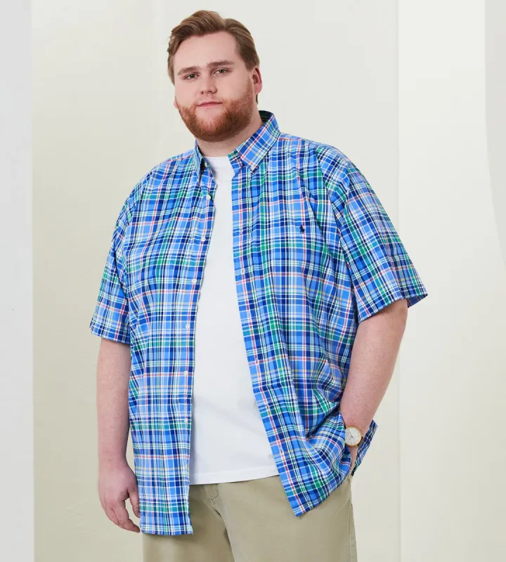 Stretch Plaid Sport Shirt sold by Mr. Big and Tall