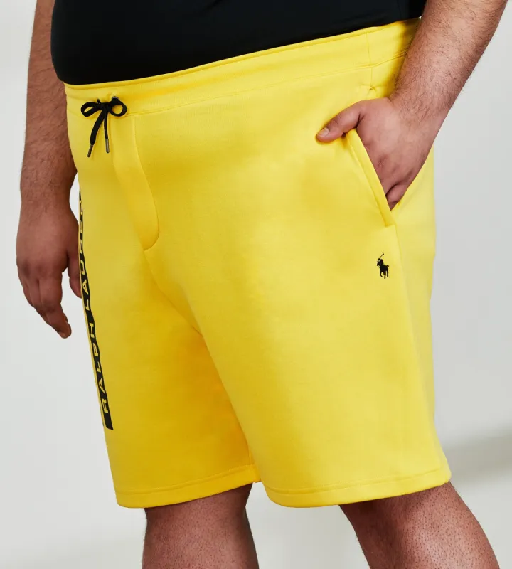 Logo Double-Knit Shorts sold by Mr. Big and Tall