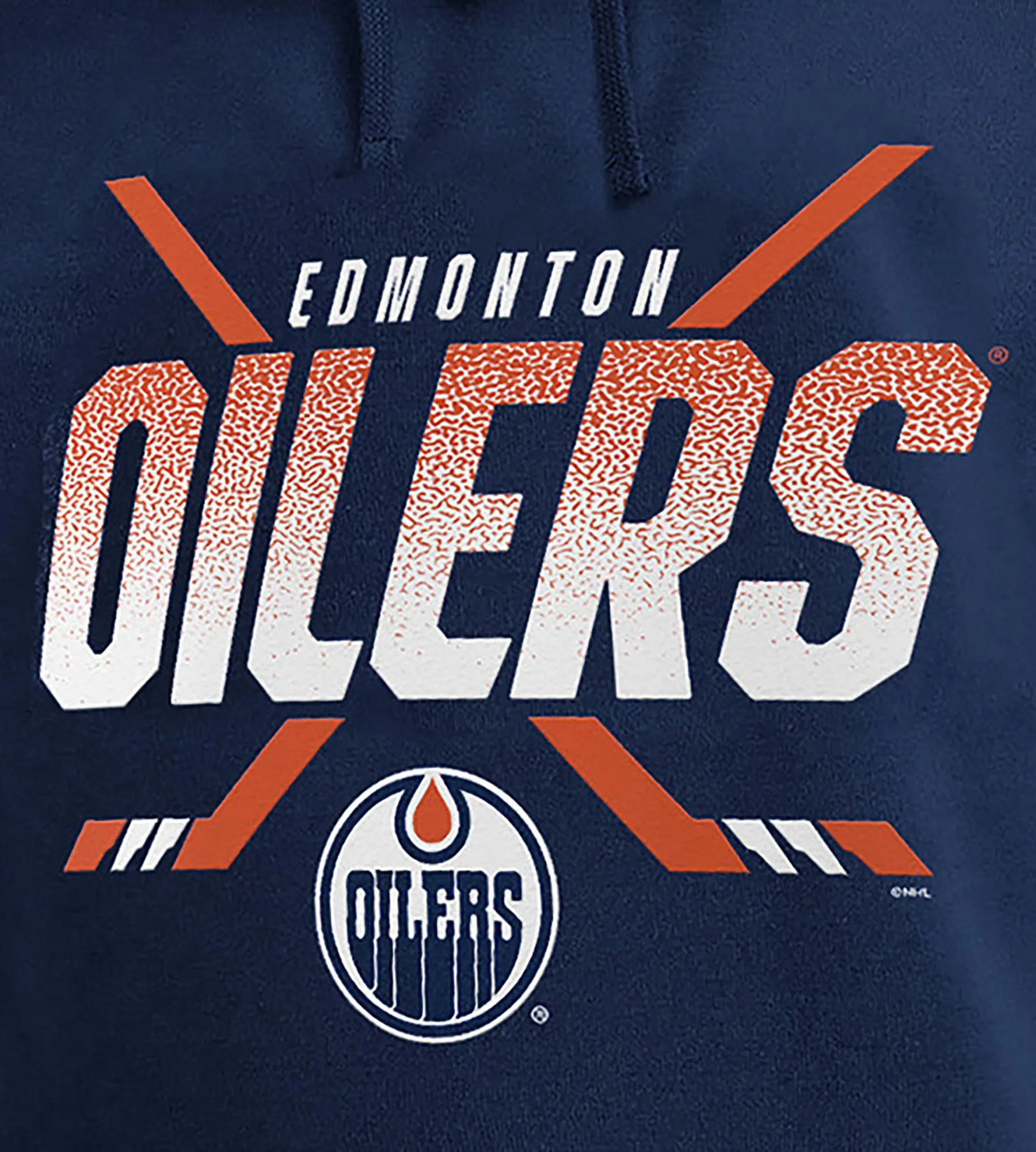 Edmonton Oilers NHL Hoodie sold by Mr. Big and Tall product image thumbnail 2