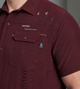 4-Way Stretch Tonal Short Sleeve Sport Shirt sold by Mr. Big and Tall