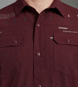 4-Way Stretch Tonal Short Sleeve Sport Shirt sold by Mr. Big and Tall