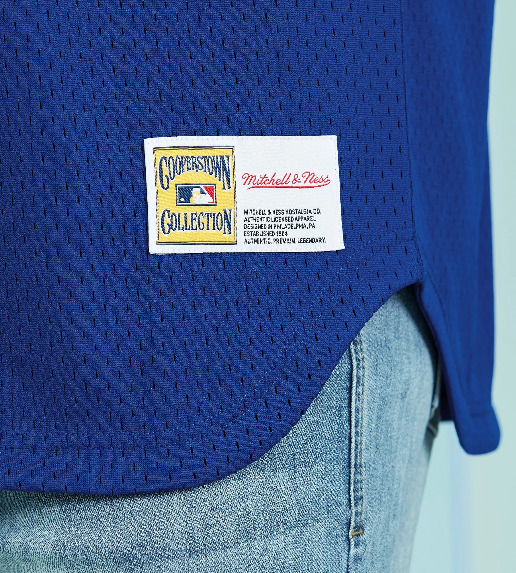 Toronto Blue Jays Mitchell & Ness 1993 Authentic Cooperstown Collection Jersey sold by Mr. Big and Tall product image thumbnail 4