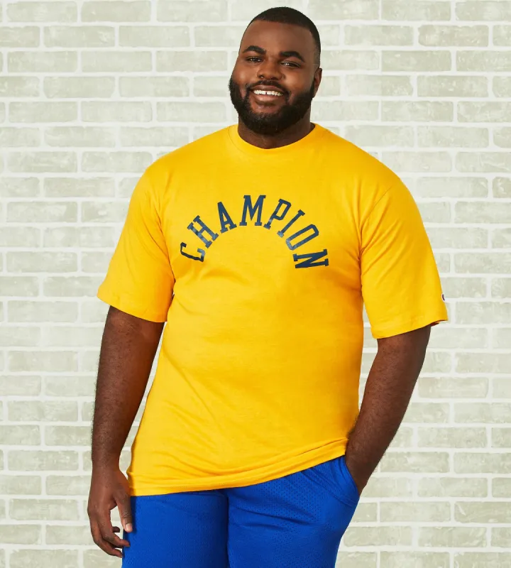 Arched Logo Tee sold by Mr. Big and Tall