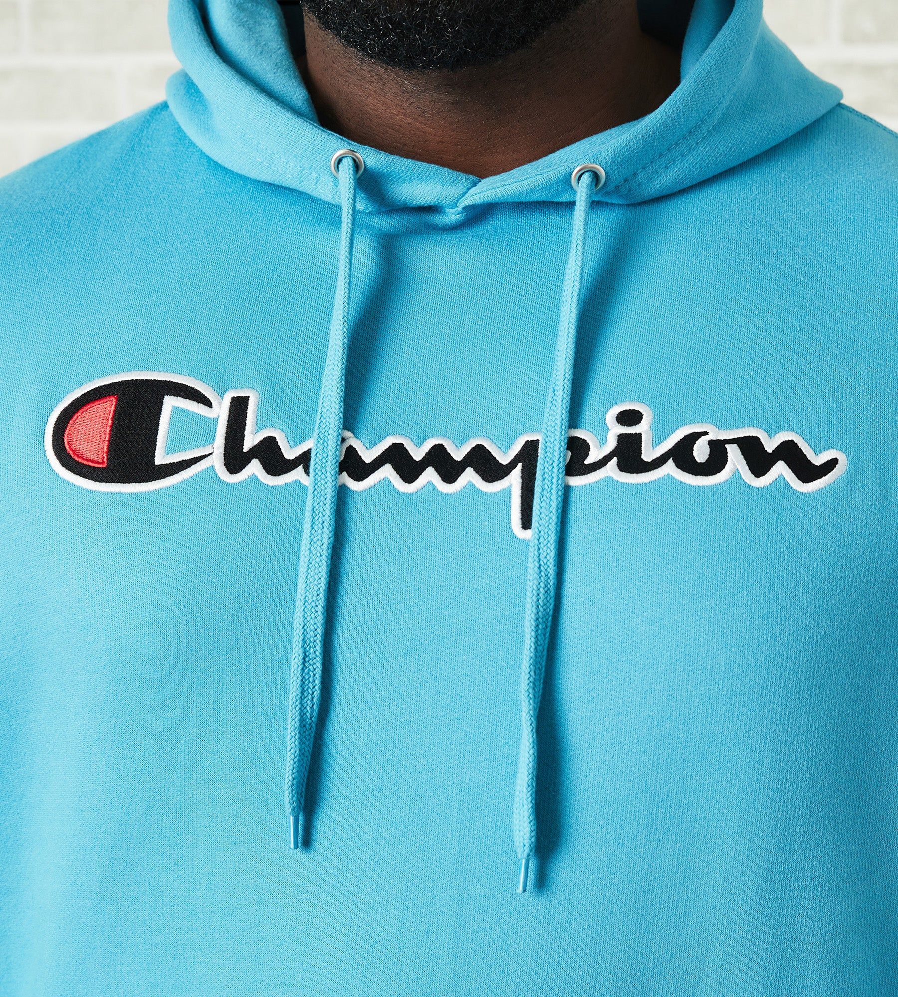 Powerblend Script Logo Hoodie sold by Mr. Big and Tall product image thumbnail 2