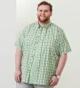 Easy Care Plaid Short Sleeve Sport Shirt sold by Mr. Big and Tall