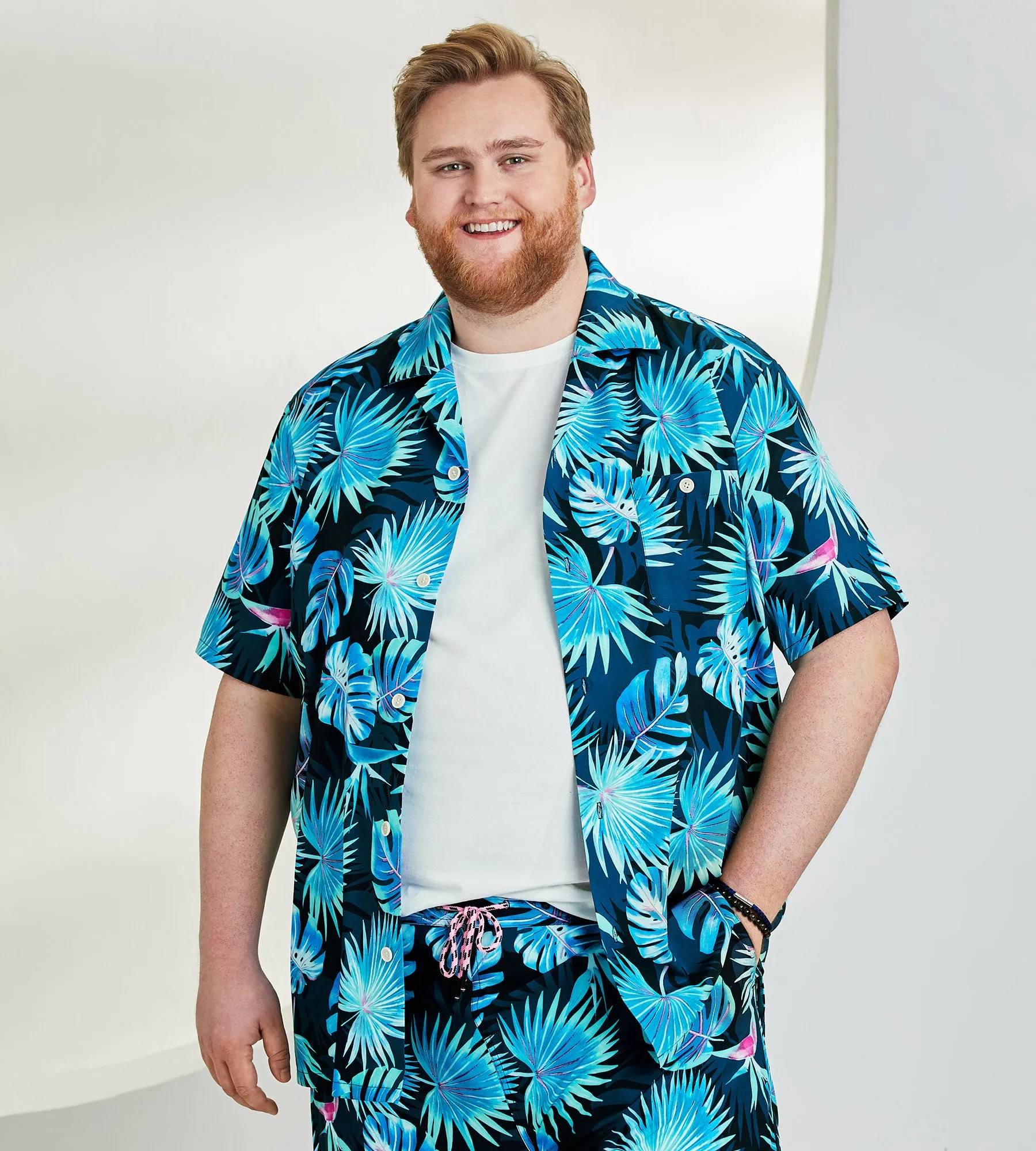 Floral Print Resort Shirt sold by Mr. Big and Tall