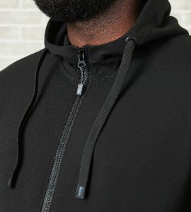 Full-Zip Scuba Sleeve Logo Hoodie sold by Mr. Big and Tall