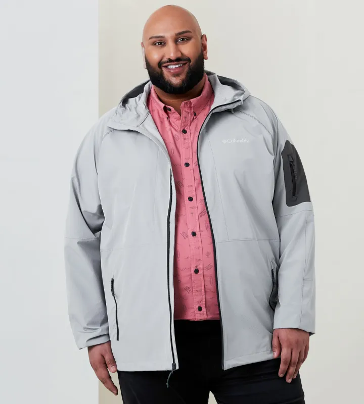 Tall Heights™ Hooded Softshell Jacket sold by Mr. Big and Tall