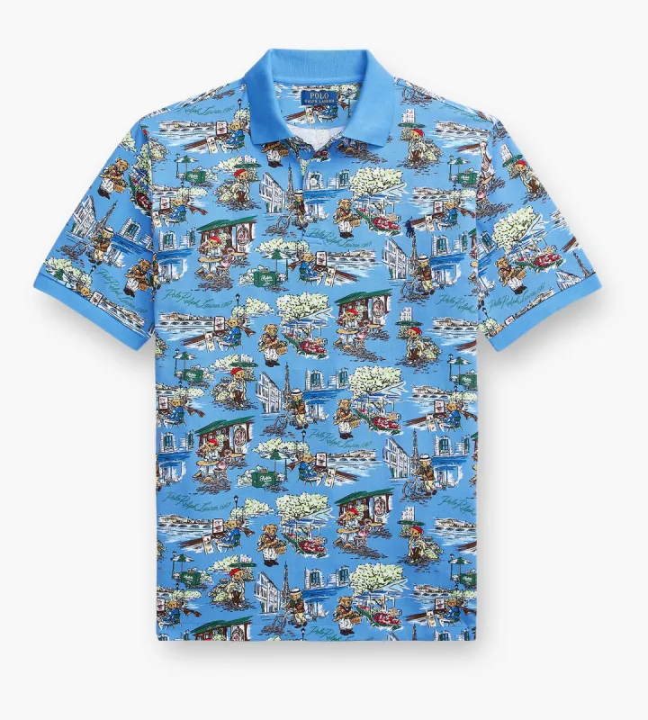 Bear Print Polo sold by Mr. Big and Tall