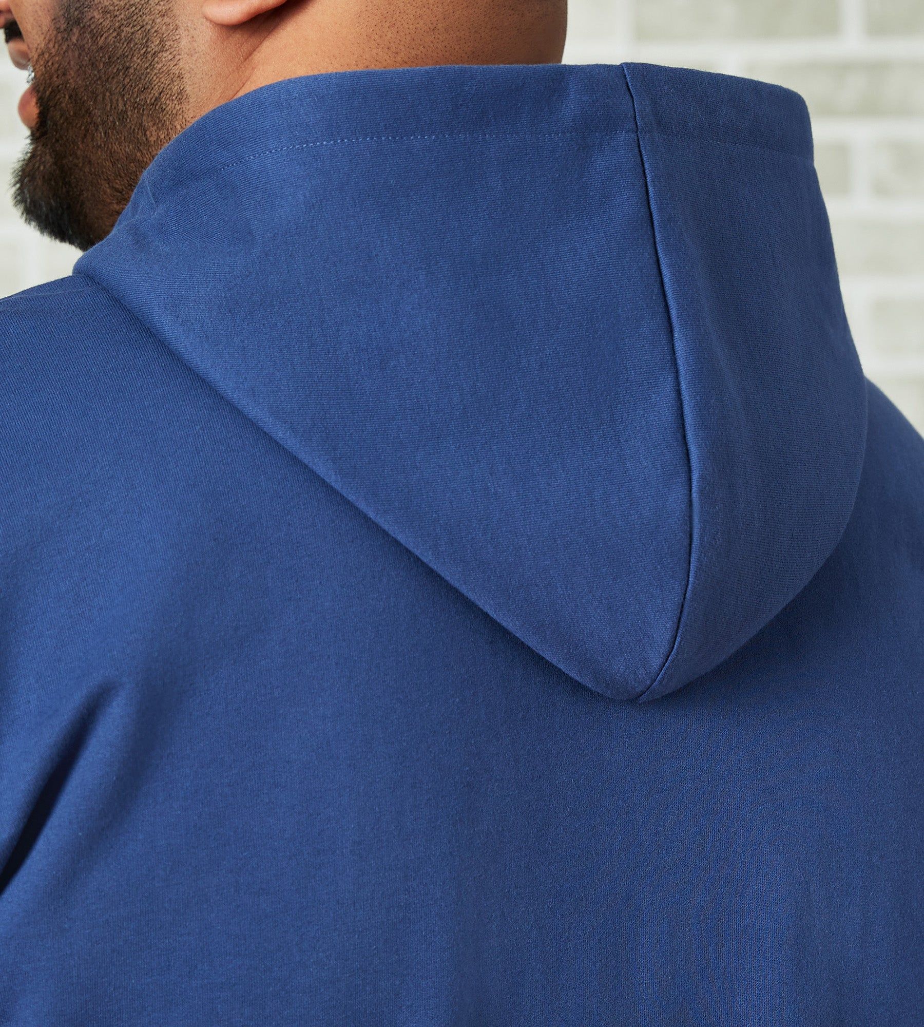 Full-Zip Chest Logo Hoodie sold by Mr. Big and Tall product image thumbnail 3