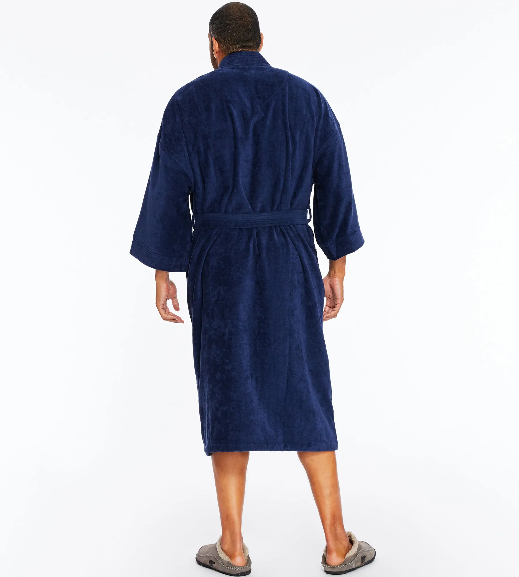 Terry Velour Kimono Robe sold by Mr. Big and Tall product image thumbnail 2