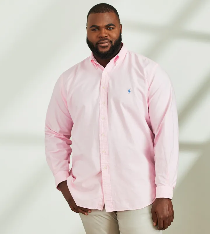 Oxford Long Sleeve Sport Shirt sold by Mr. Big and Tall