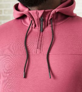 Quarter-Zip Scuba Hoodie sold by Mr. Big and Tall