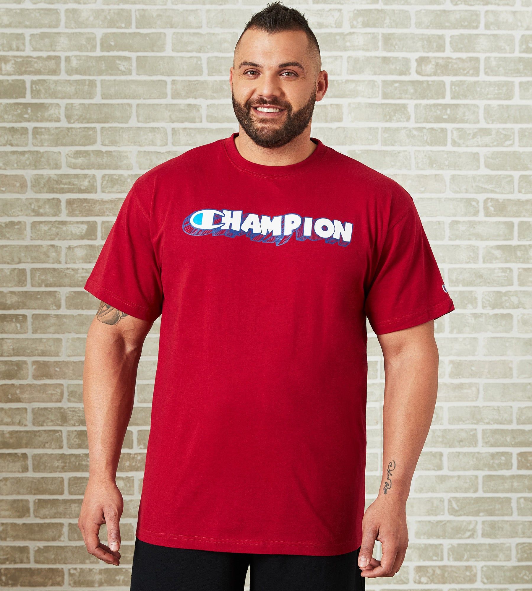 Block Letter Logo Tee sold by Mr. Big and Tall