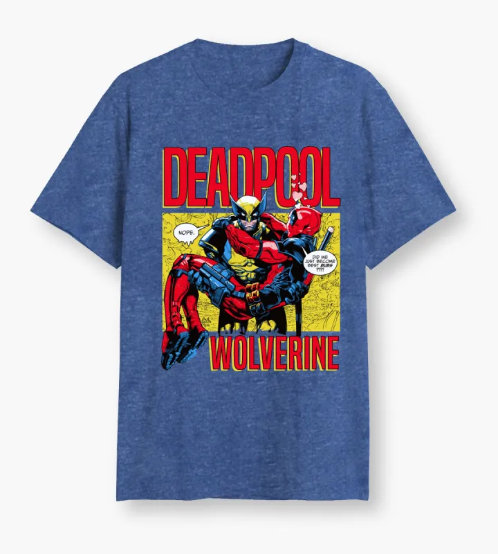 Deadpool & Wolverine Graphic Tee sold by Mr. Big and Tall