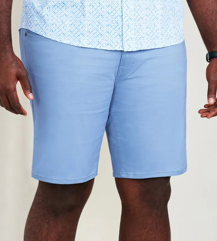 Five-Pocket Twill Shorts sold by Mr. Big and Tall