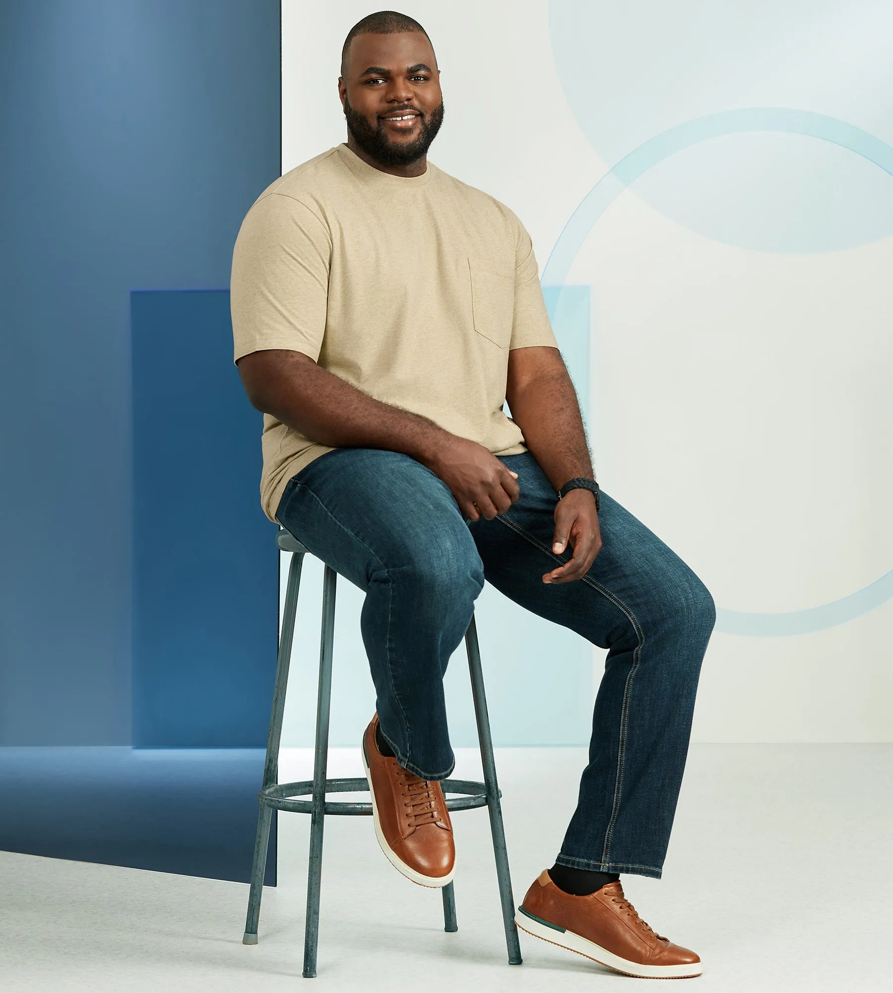 Ultimate Crewneck Tee sold by Mr. Big and Tall product image thumbnail 3