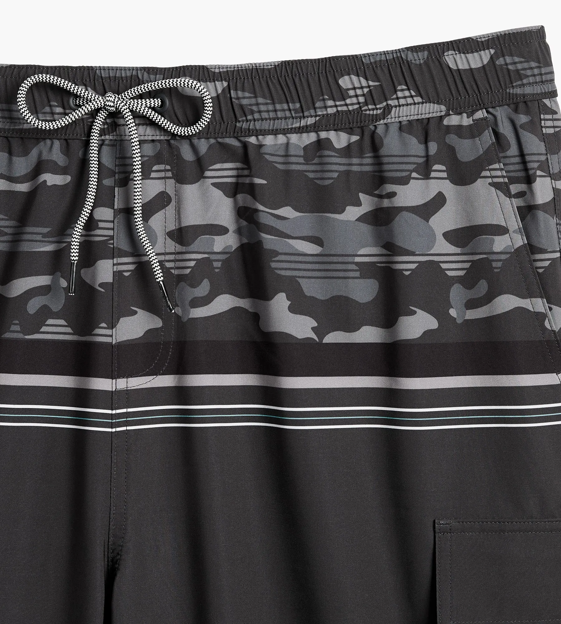 Camo Cargo Swim Shorts sold by Mr. Big and Tall product image thumbnail 3