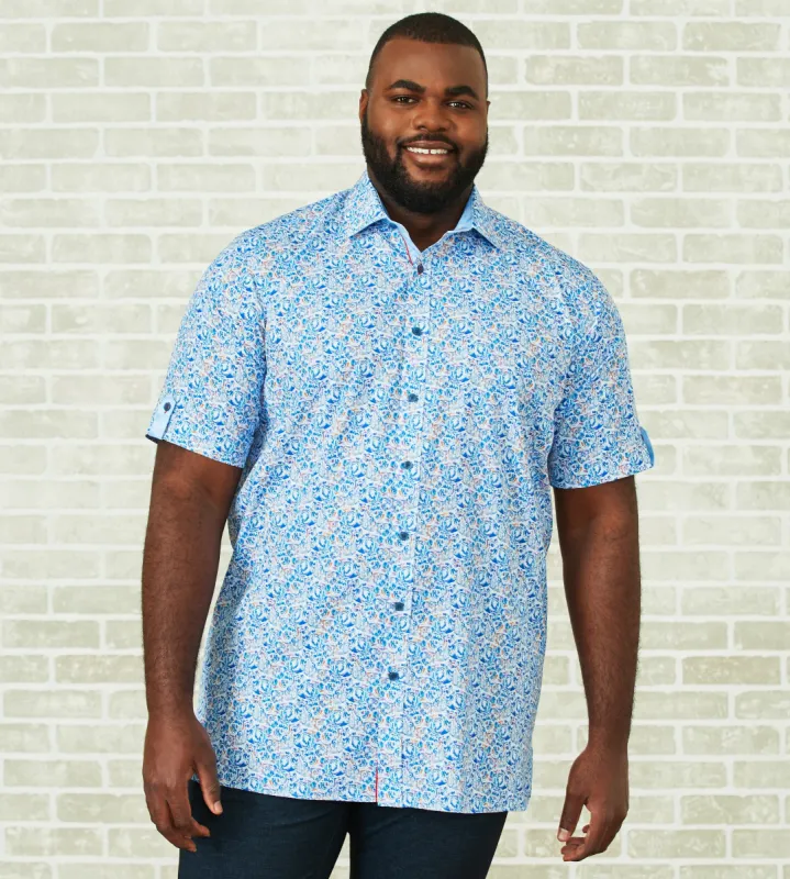 Water Colour Print Short Sleeve Sport Shirt sold by Mr. Big and Tall