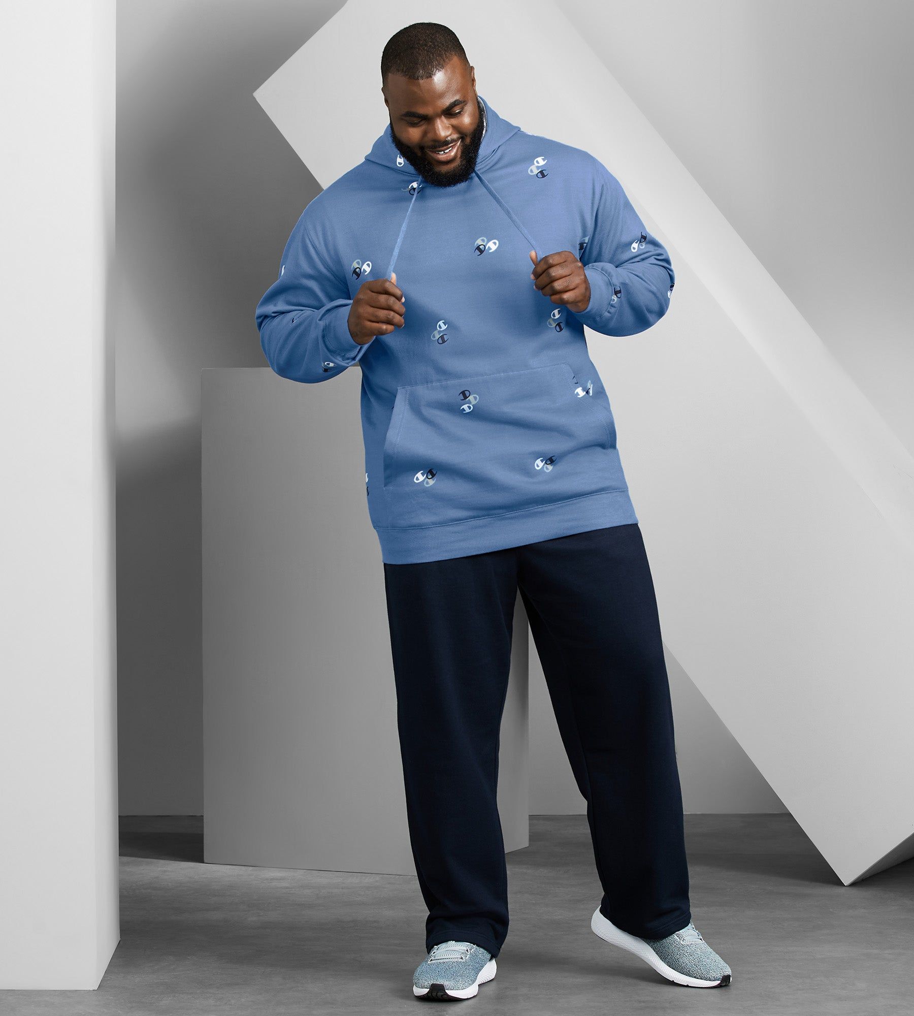 Triple 'C' Logo Hoodie sold by Mr. Big and Tall product image thumbnail 4